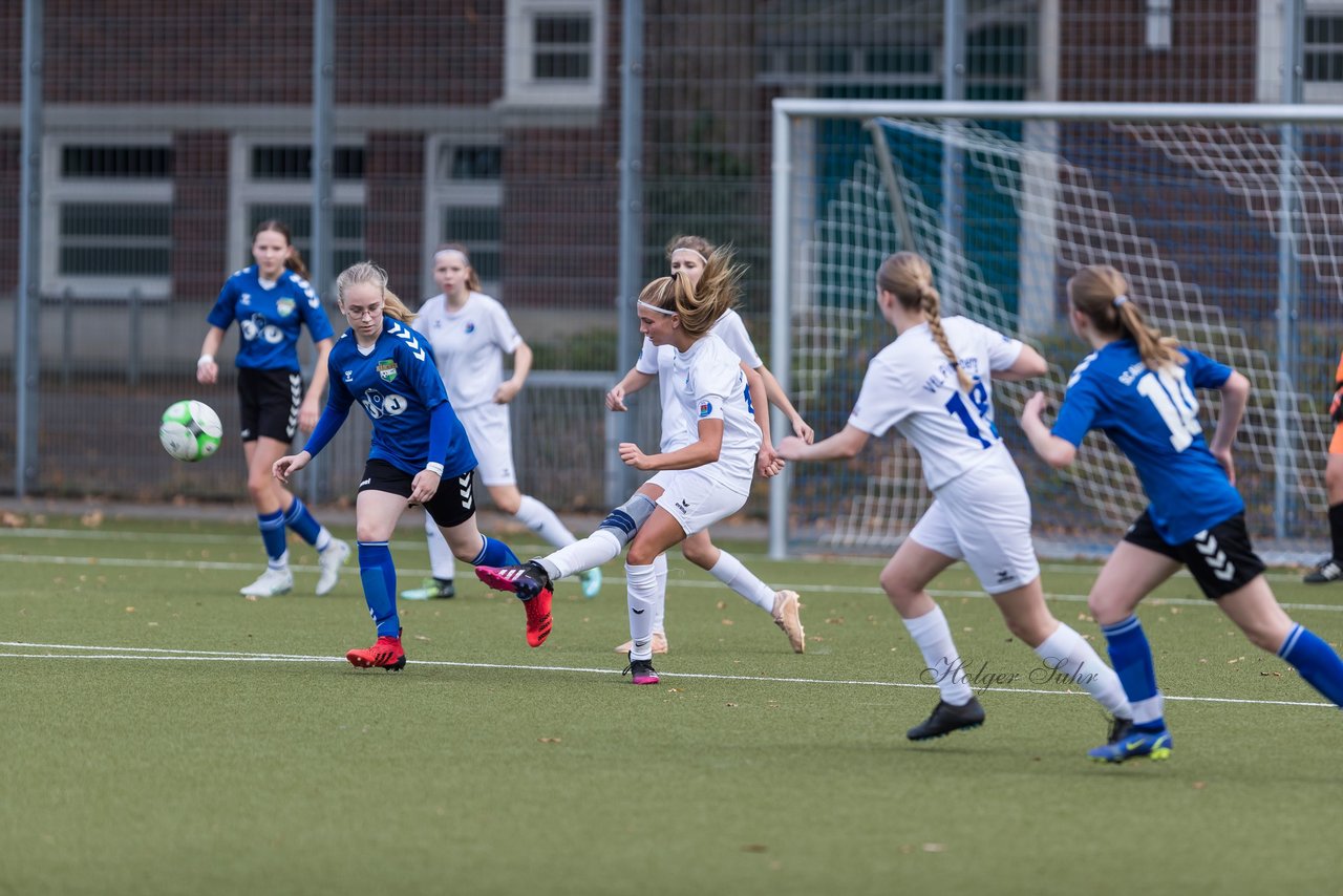 Bild 230 - wBJ Alstertal-Langenhorn - VfL Pinneberg : Ergebnis: 2:3